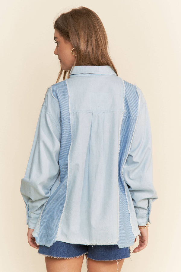 Baby Blue Top