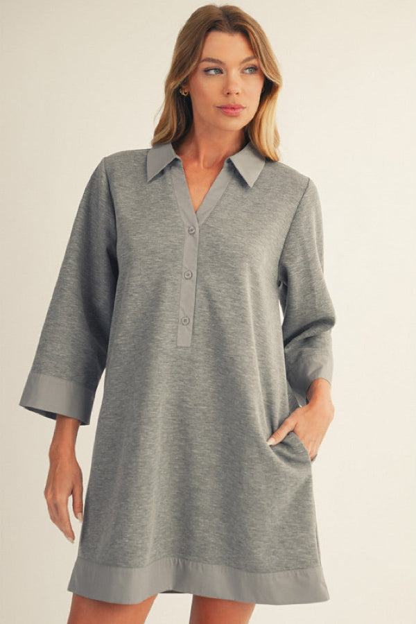 Gray Moment Dress