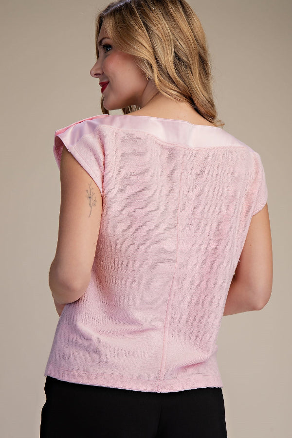 Button Detail Top - Shop Ravel