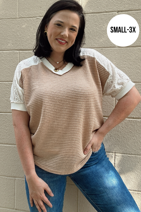 Lace Detail Top