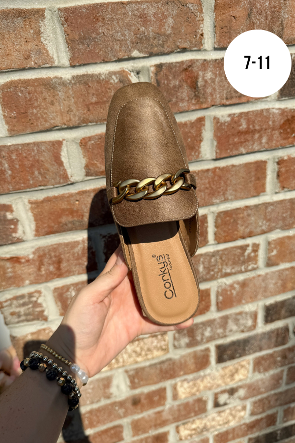 Corkys Keepsake Mule- Tan