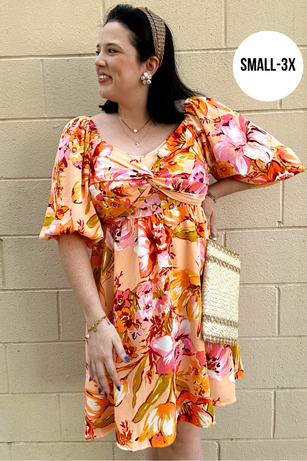Peach Fuzz Dress
