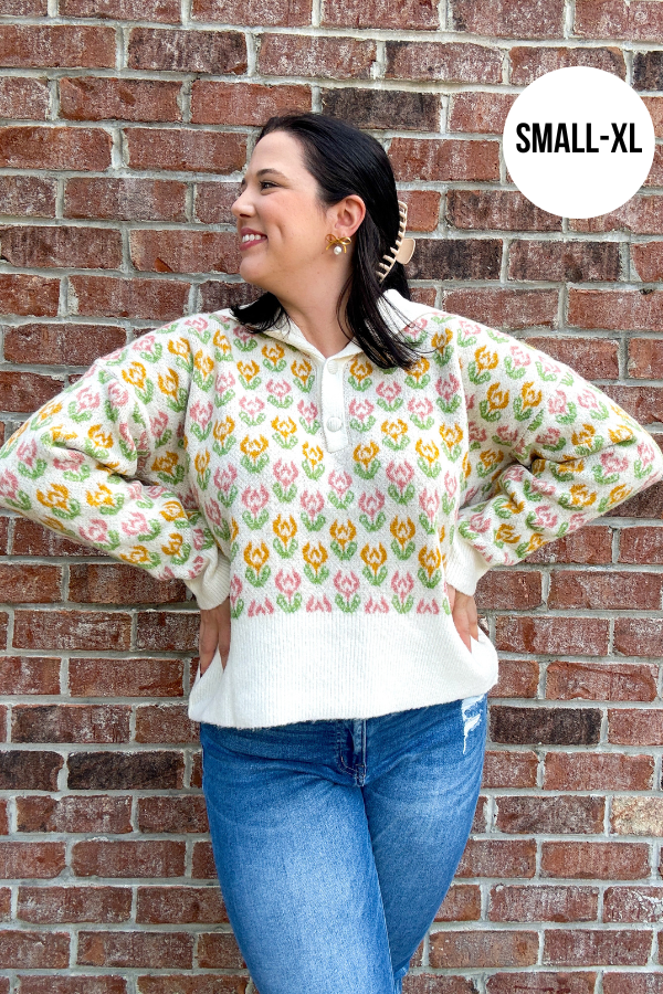 Buttoned Up Sweater