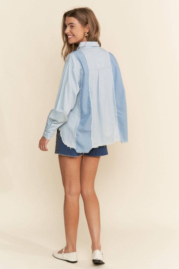 Baby Blue Top