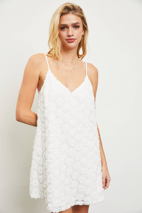 Flower Strap Dress
