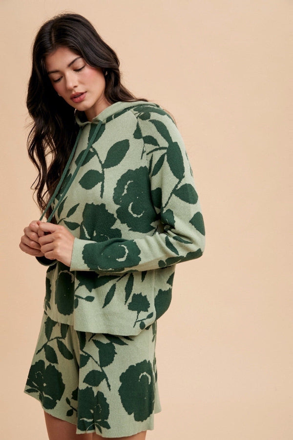 Green Florals Set- Bottoms
