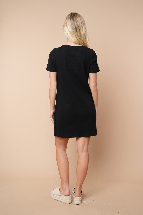 Ribbed Knit Dress