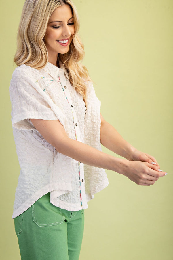 Subtle Touch Top
