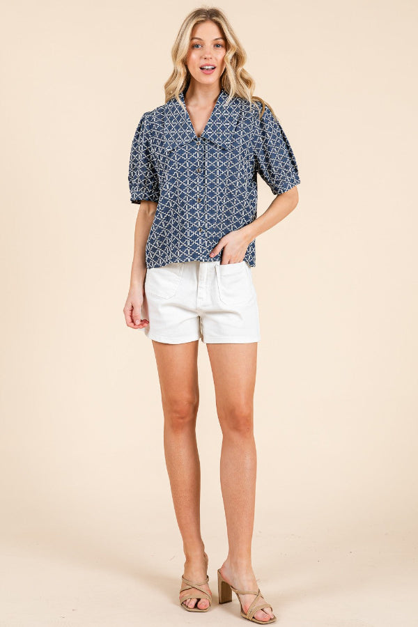 Embroidered Top