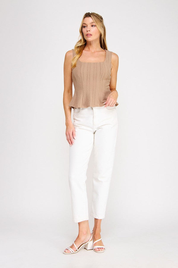 Square Neck Tank Bodice - Shop Ravel