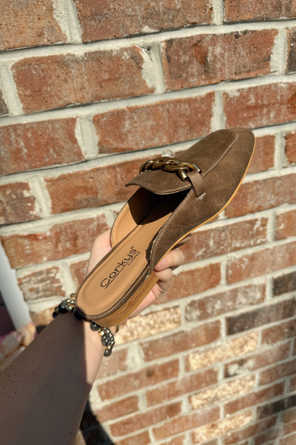 Corkys Keepsake Mule- Tan