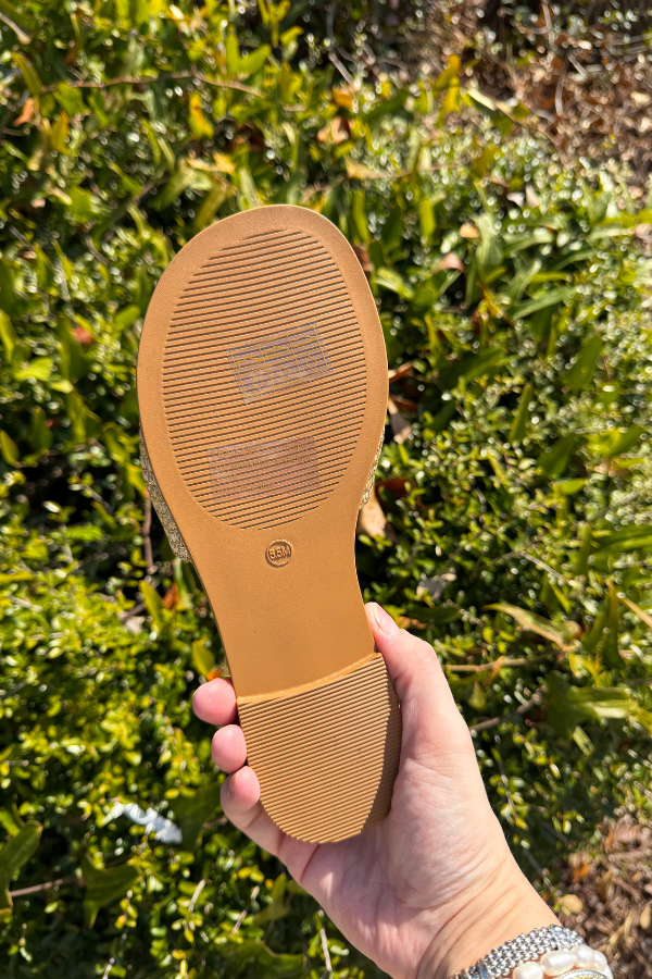 Ornament Sandals - Gold - Shop Ravel