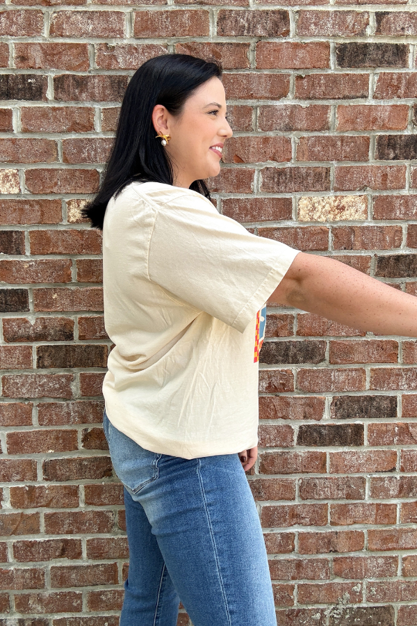 Surfside Checkered Comfort Colors Graphic Tee