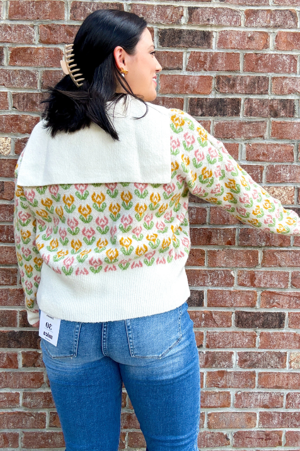 Buttoned Up Sweater