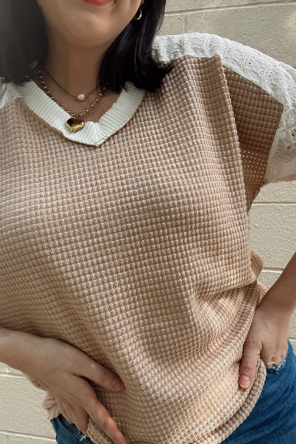 Lace Detail Top