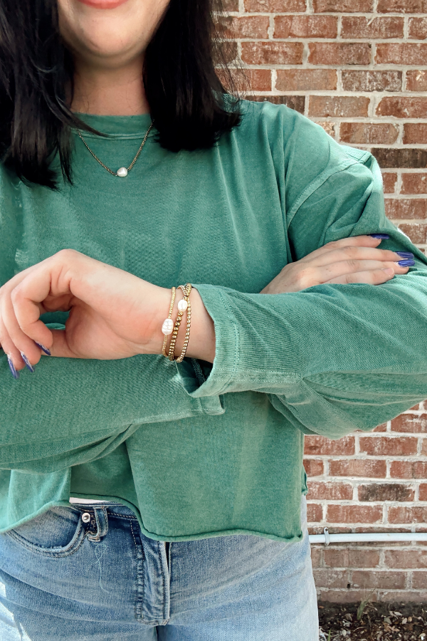 Movement Top-Sea Green