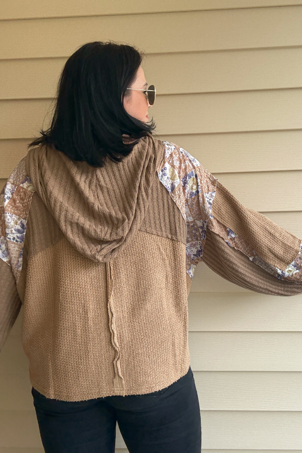 Roomy Fit Zip Up Jacket