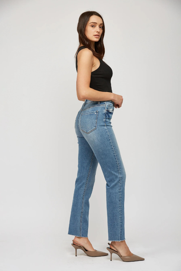Mica Amber Jeans-Medium Wash