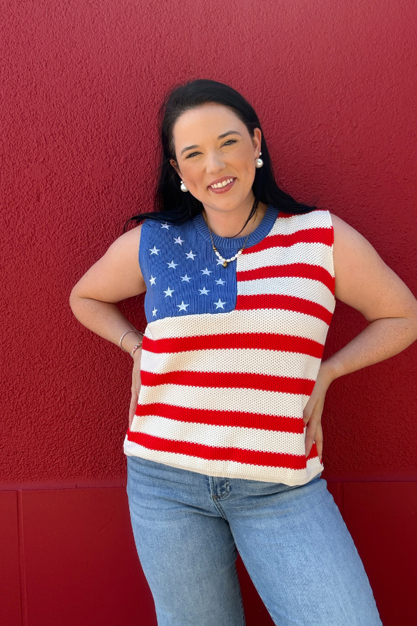 Flag Knit Tank