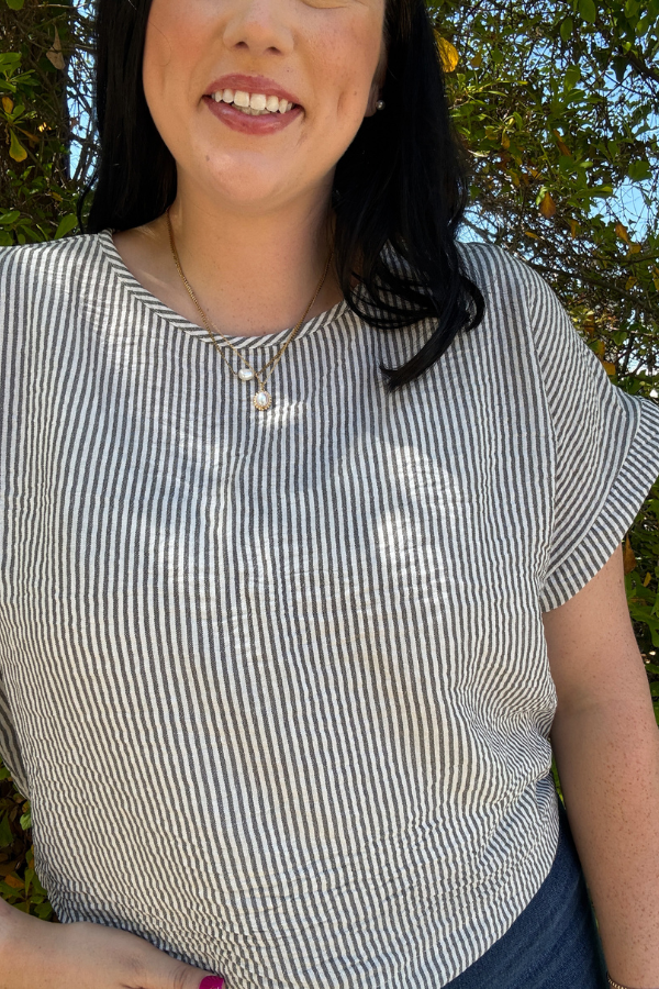 Striped Top - Shop Ravel