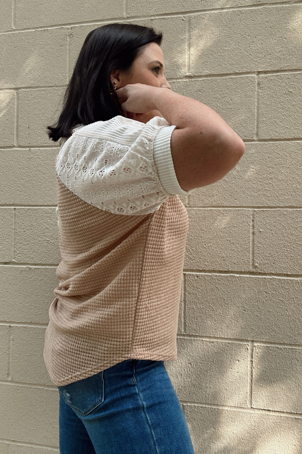 Lace Detail Top