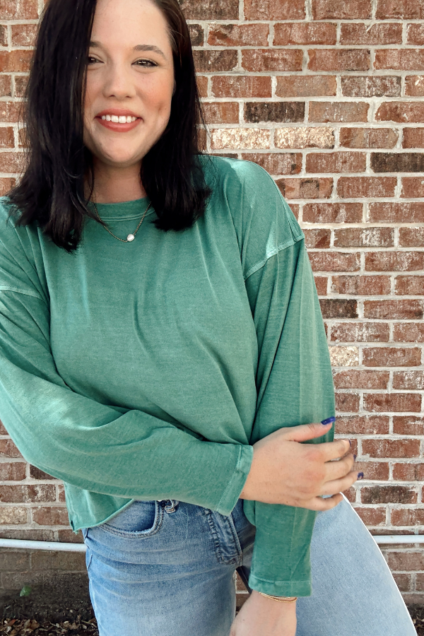 Movement Top-Sea Green