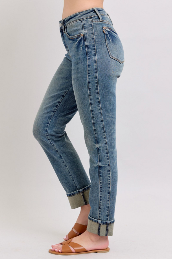 Judy Blue Mid-Rise Boyfriend
