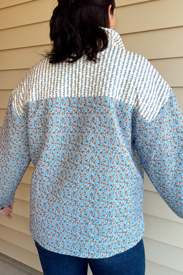 Cutesy Quilted Pullover
