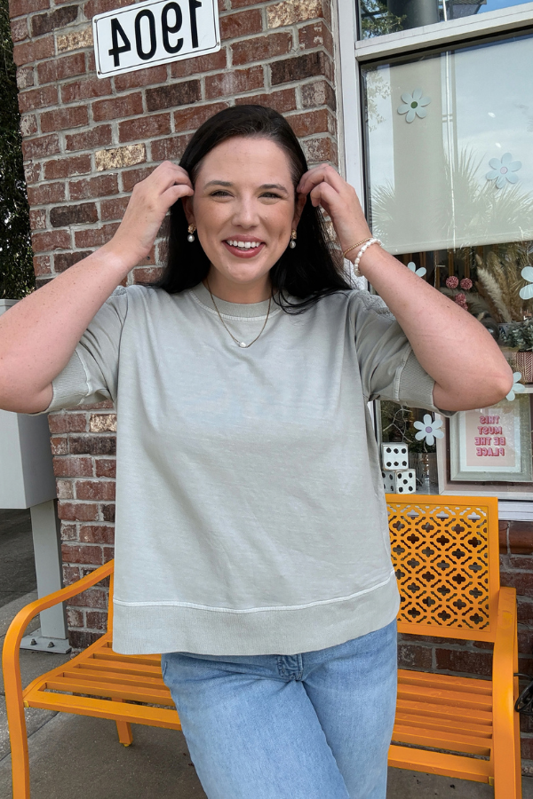Sage Style Top