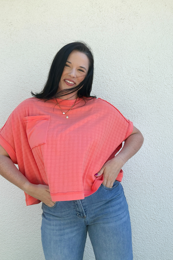 Coral Creation Top - Shop Ravel