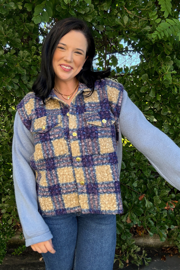 Mixed Media Jacket