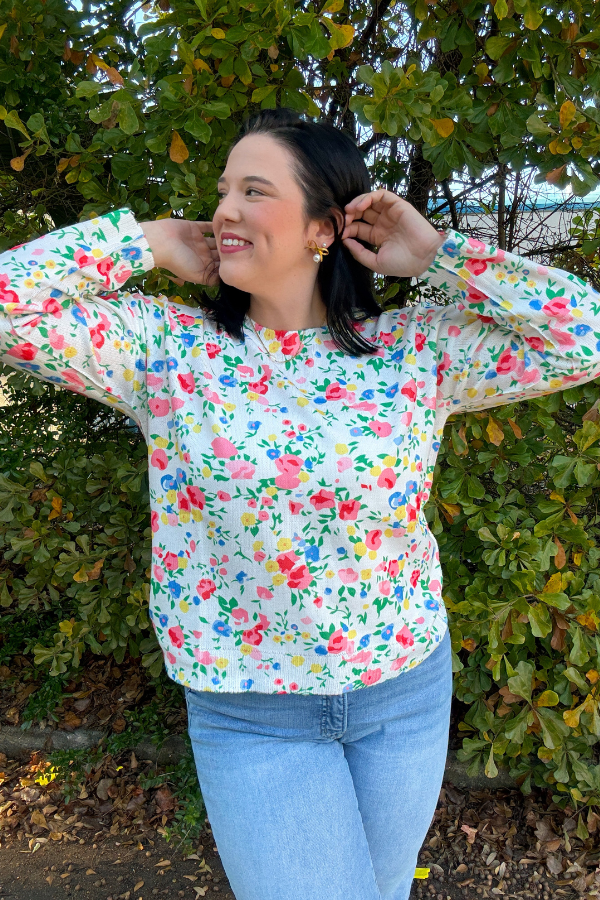 Spring Fling Knit Top