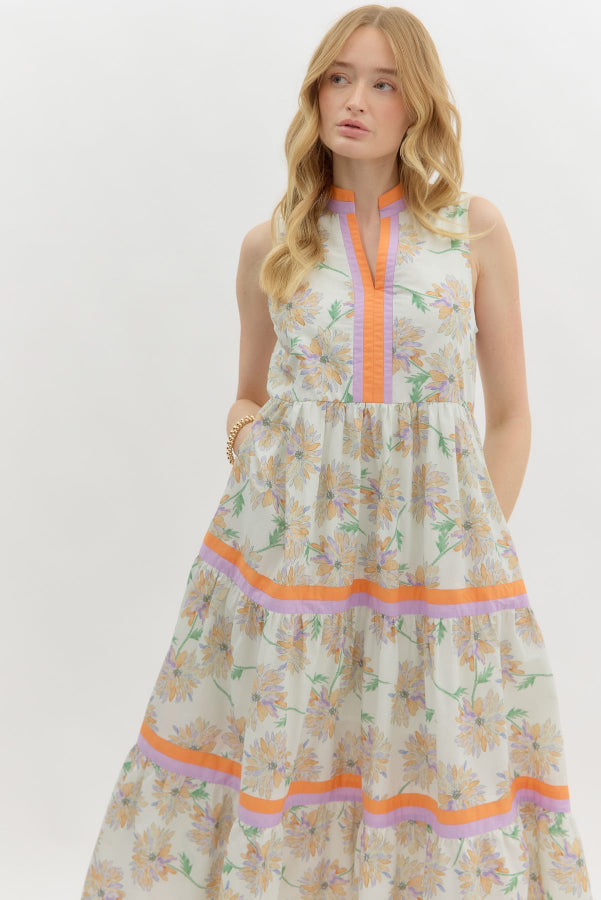 Here Today Midi Dress