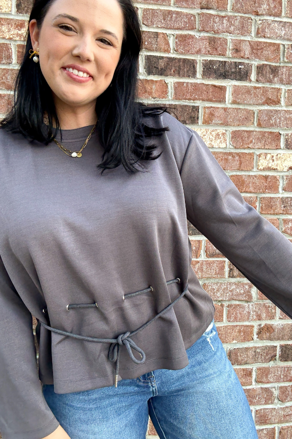 Front Waist Top -