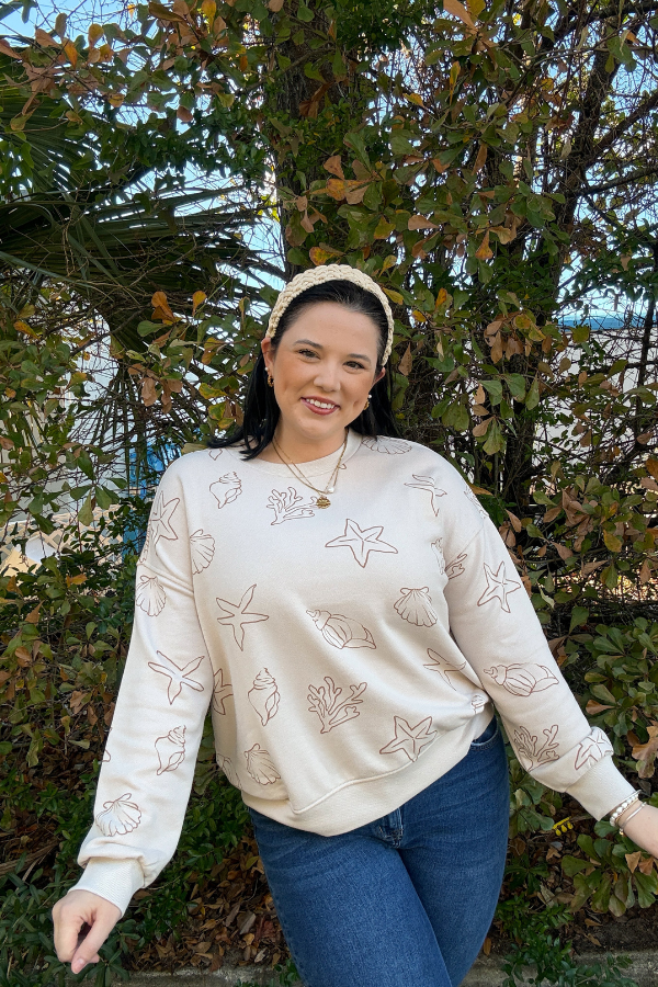 Sea Motif Top - Shop Ravel