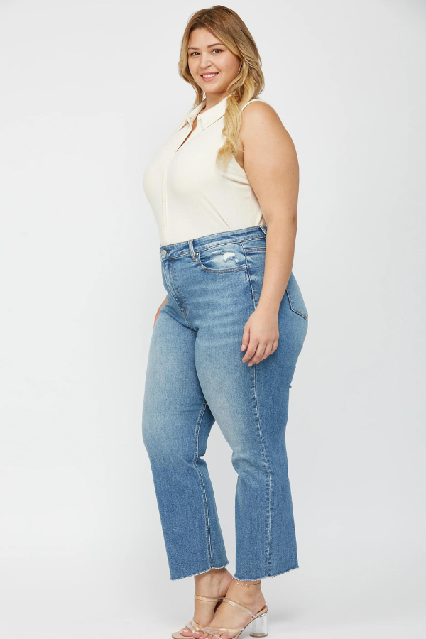 Mica Amber Jeans-Medium Wash