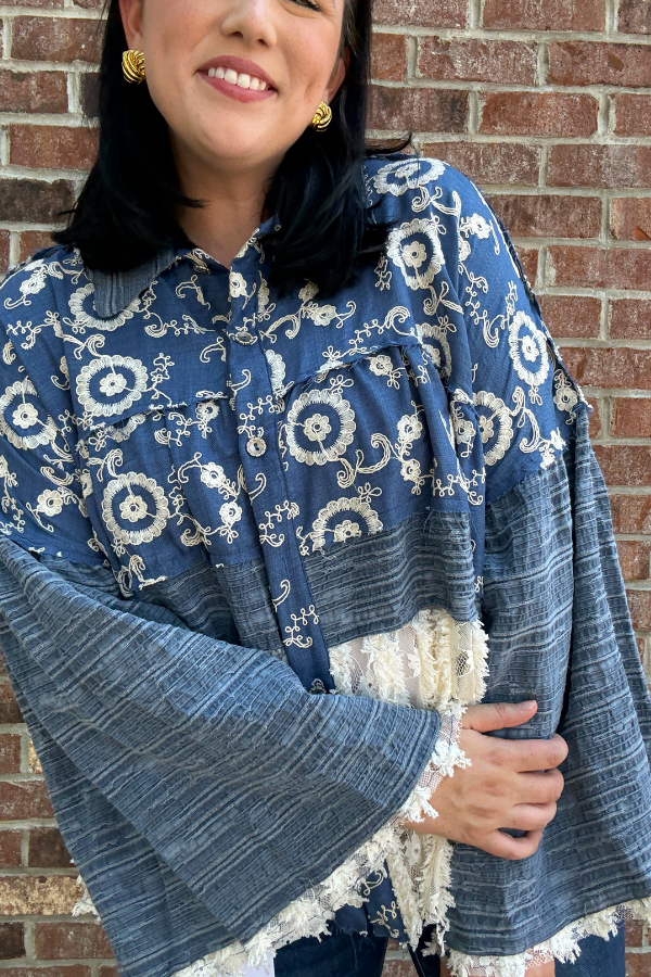 Patched Together Top