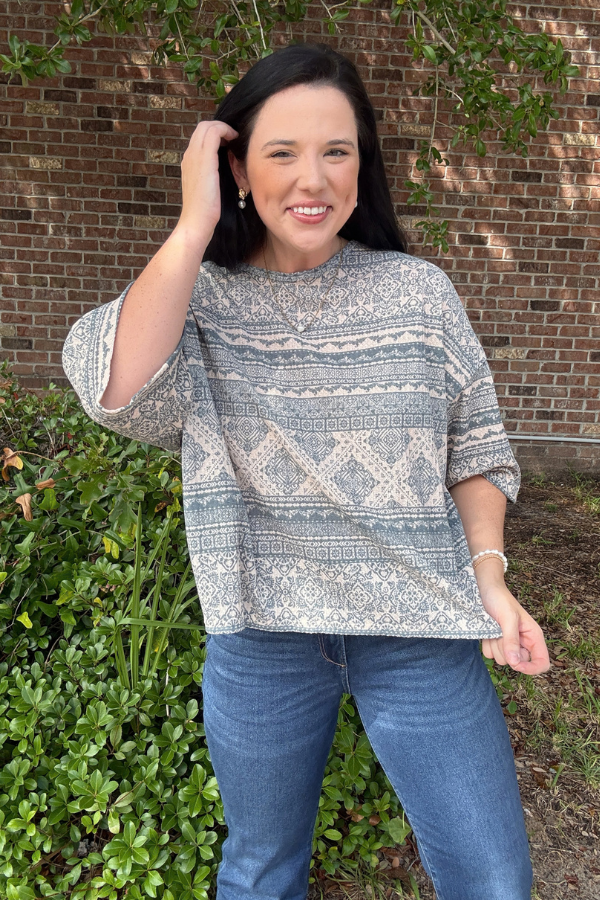 Waffle Knit Top - Shop Ravel