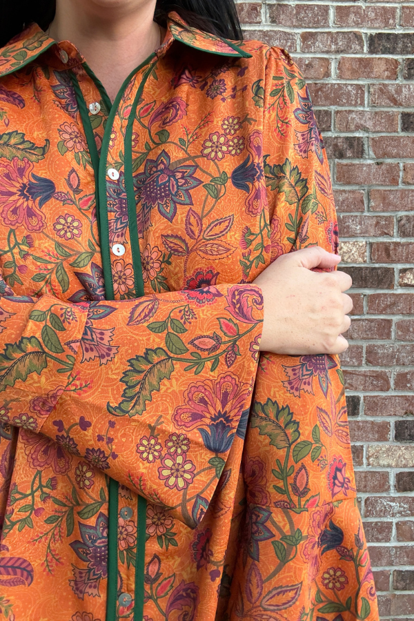 Piping Detail Dress