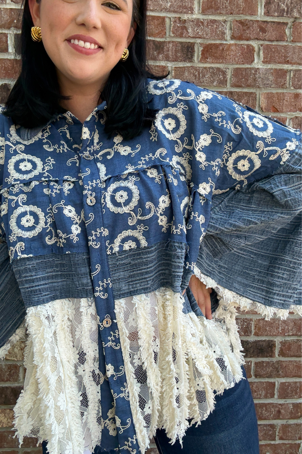 Patched Together Top