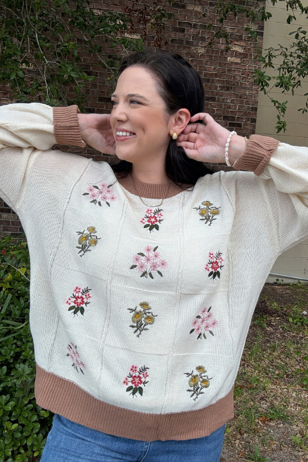 Embroidery Sweater