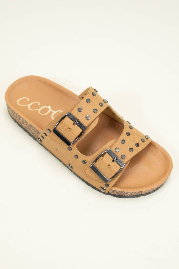 Studded Slide Sandal