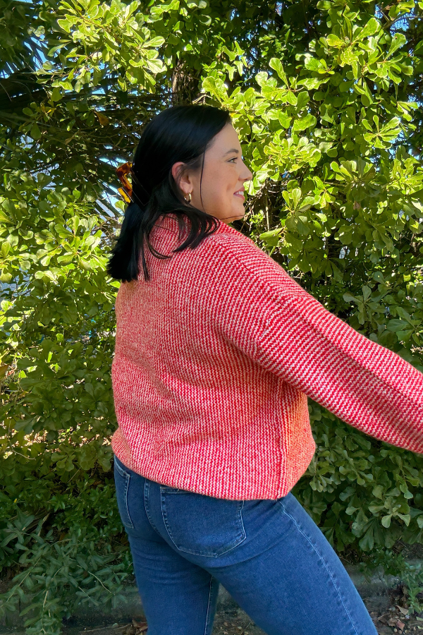 Colorful Detail Cardigan