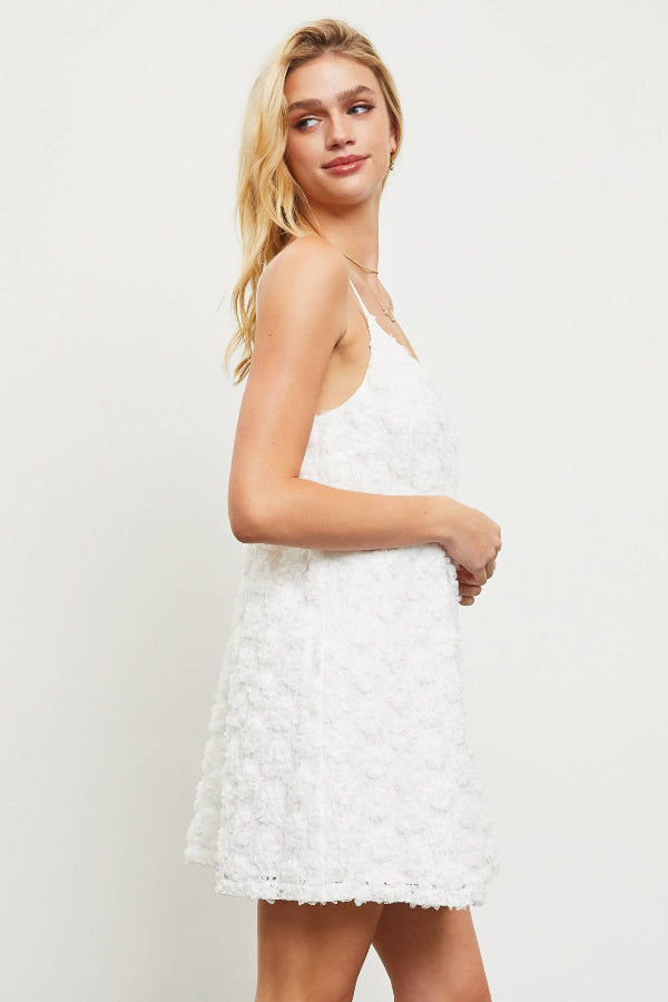 Flower Strap Dress
