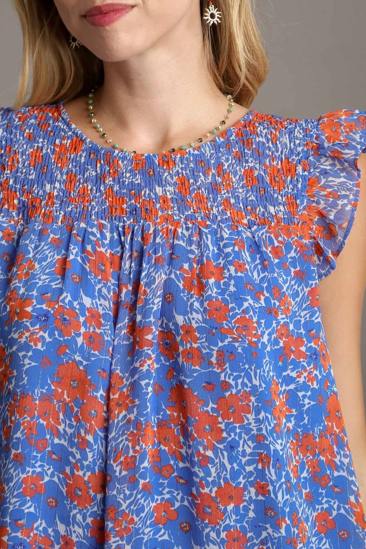 Metallic Detail Dress