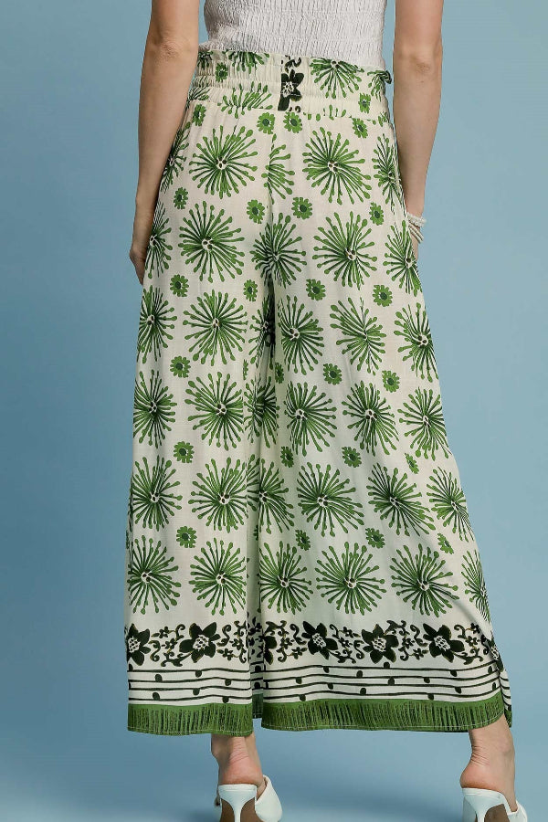 Mixed Border Pants