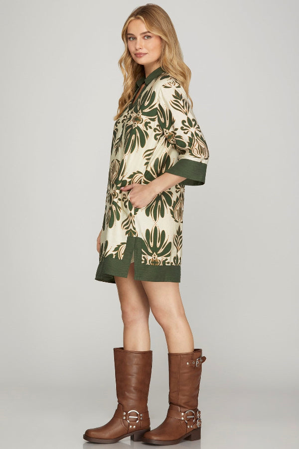 Half Sleeve Dress