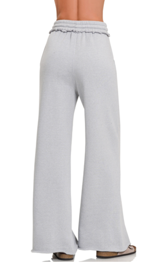 Lounge Around Sweatpants- Gray