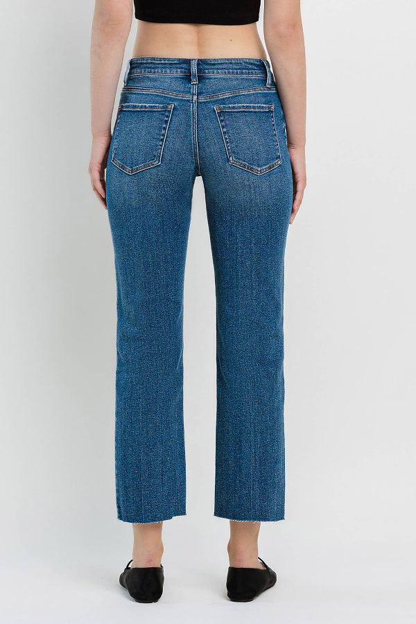 Vervet Mid Rise Straight Jean