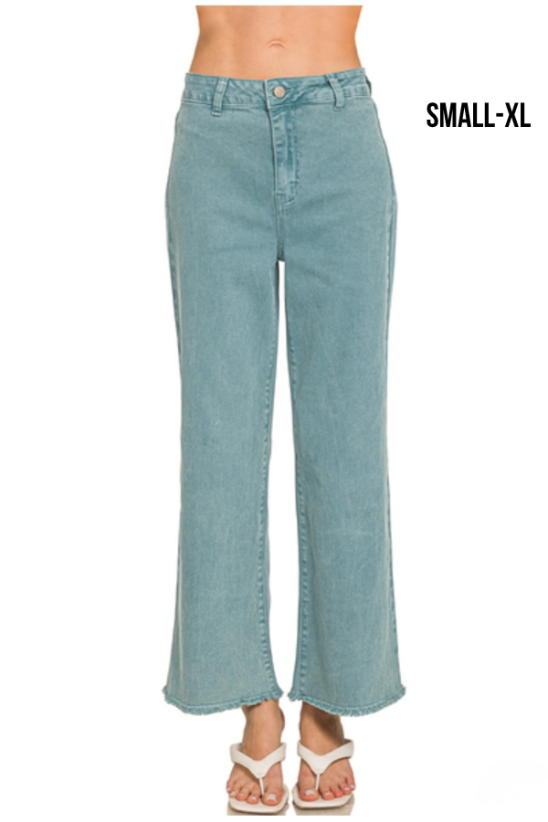 Back At It Pants 28" - Teal